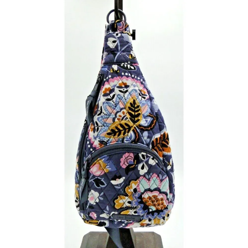 Vera Bradley Charmont‎ Meadow Sling Backpack Lighten Up Essential NWOT